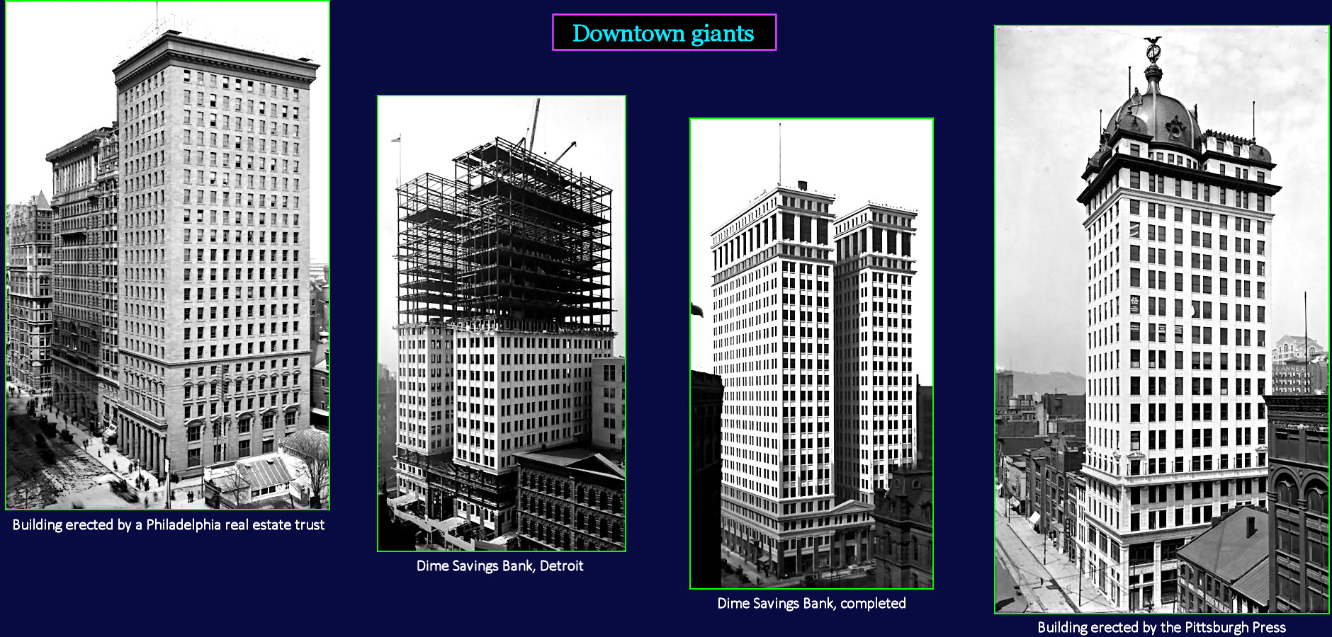 Skyscrapers, 1910s